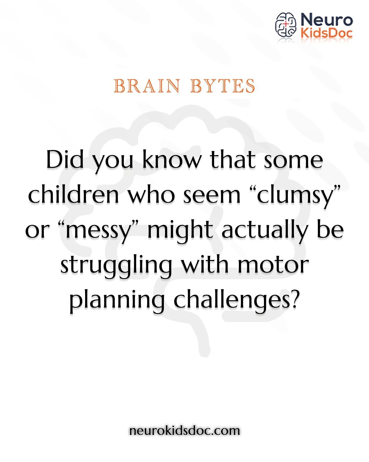 motor planning challenges
