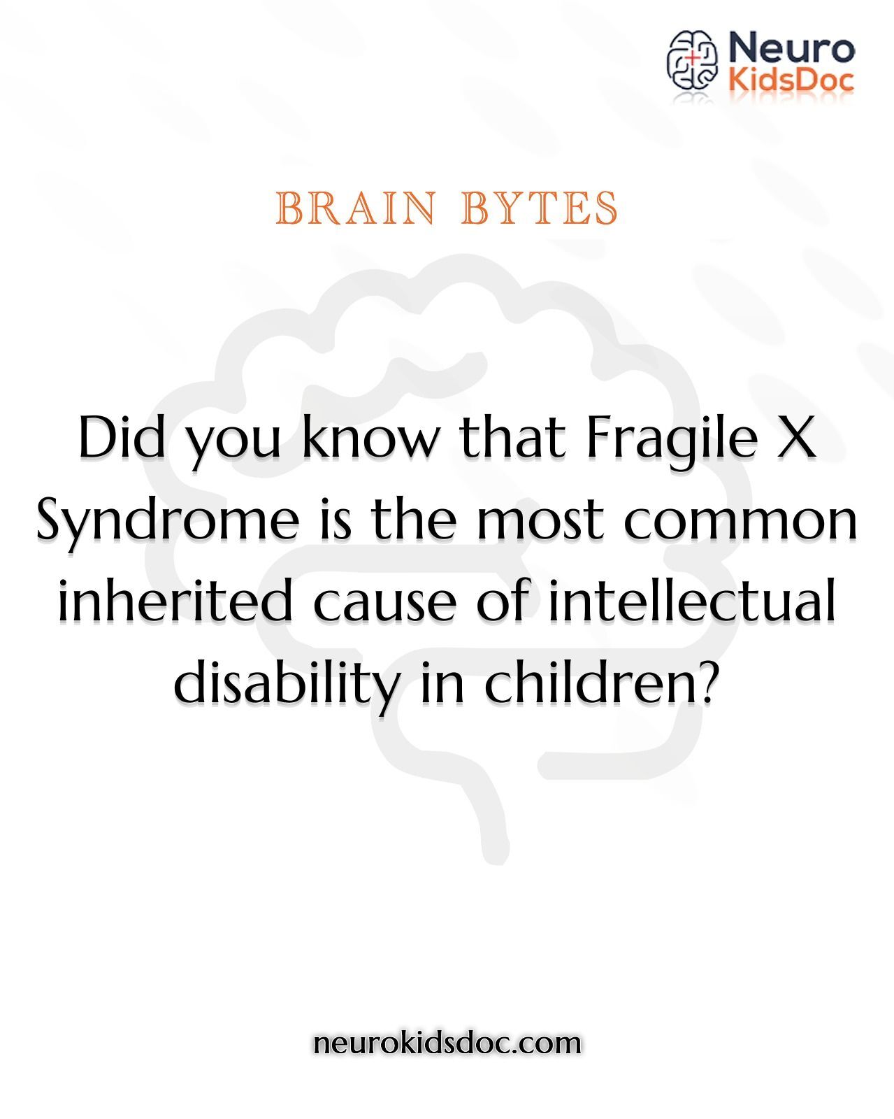 fragile X syndrome