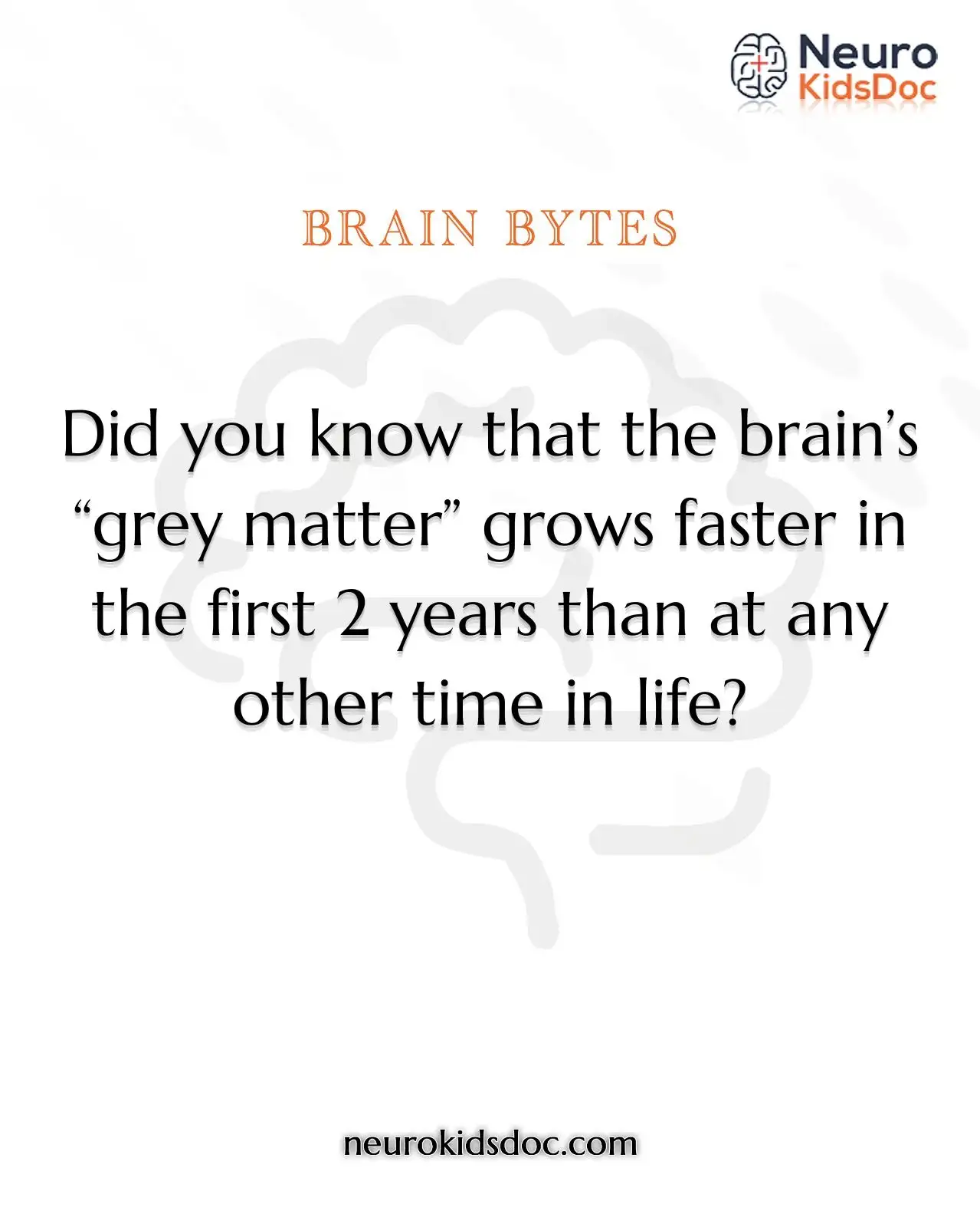 child’s brain grow